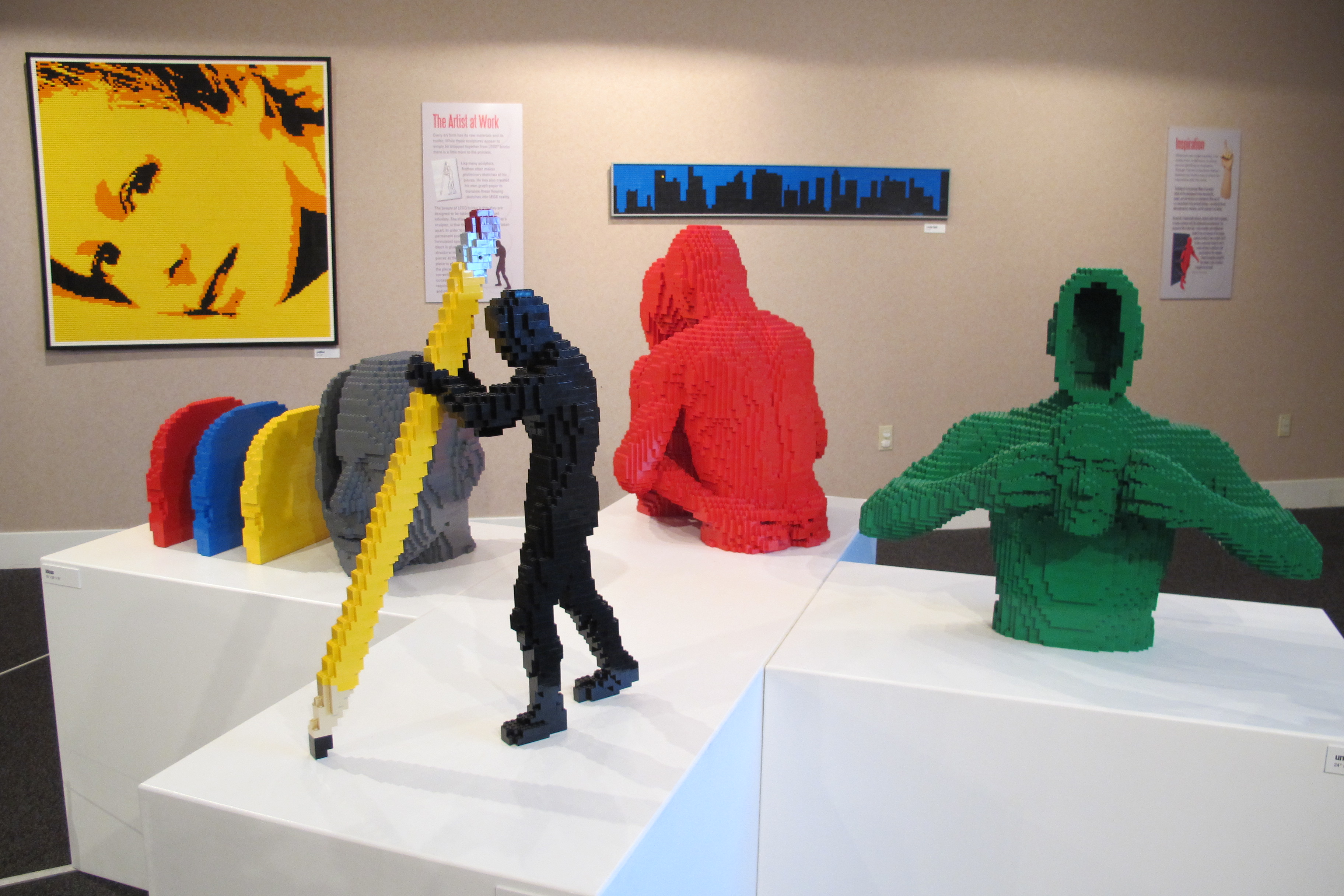 Bricking it: is Lego art?, Sculpture