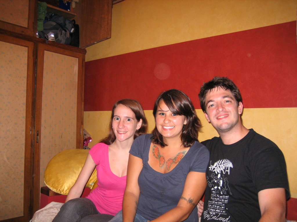 My wonderful hosts in Rosario, Argentina