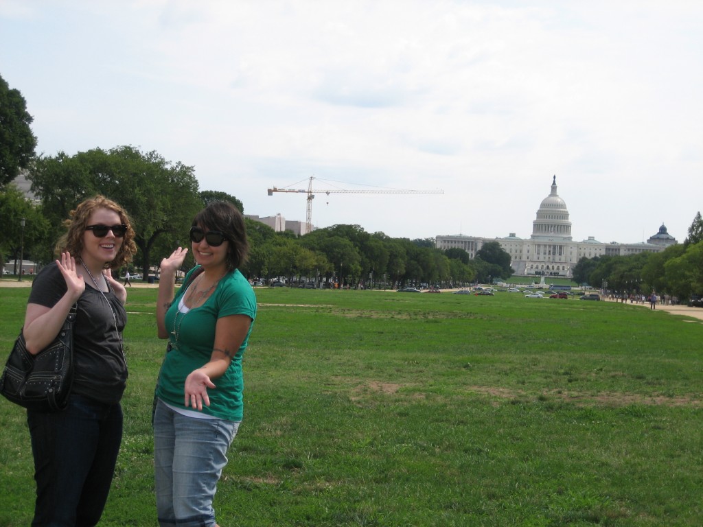 Rachel and I stayed with our friends Ben and Ellen in DC. Ellen was kind enough to take us sight-seeing. 